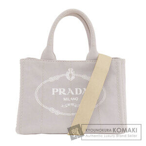 Prada Canapa Handbag Canvas